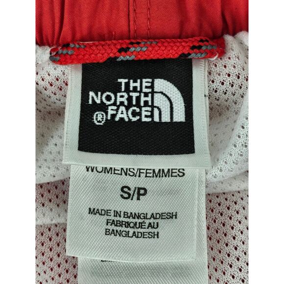 THE NORTH FACE WOMEN'S RED NYLON SHORTS WITH MESH LINING SIZE SMALL - Picture 8 of 11